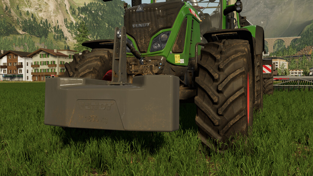 LS22,Anbaugeräte,Gewichte,,Fendt Gewichte Pack