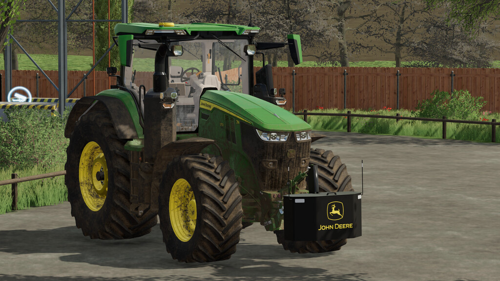 LS22,Anbaugeräte,Gewichte,,John Deere Frontgewicht 900