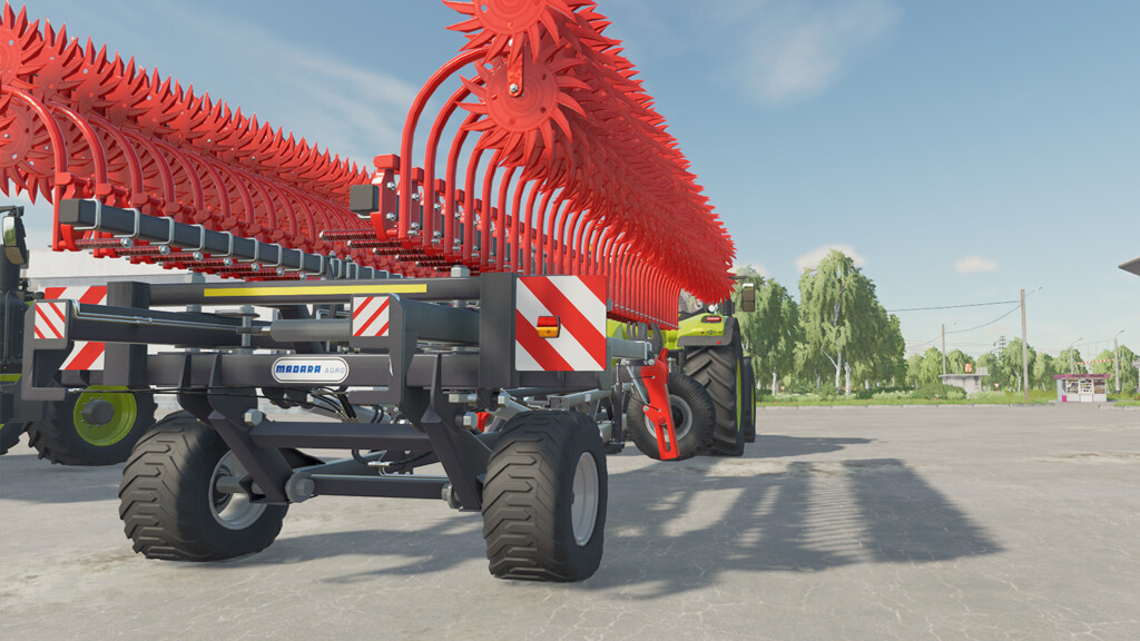 LS22,Anbaugeräte,Grünlandtechnik,Striegel,Madara Agro Sunrise