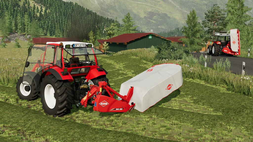 LS22,Anbaugeräte,Mähwerke,,Kuhn GMD 100 Pack