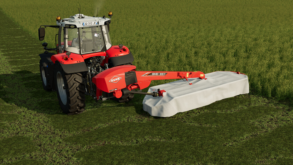 LS22,Anbaugeräte,Mähwerke,,Kuhn und John Deere Mähwerk Packet