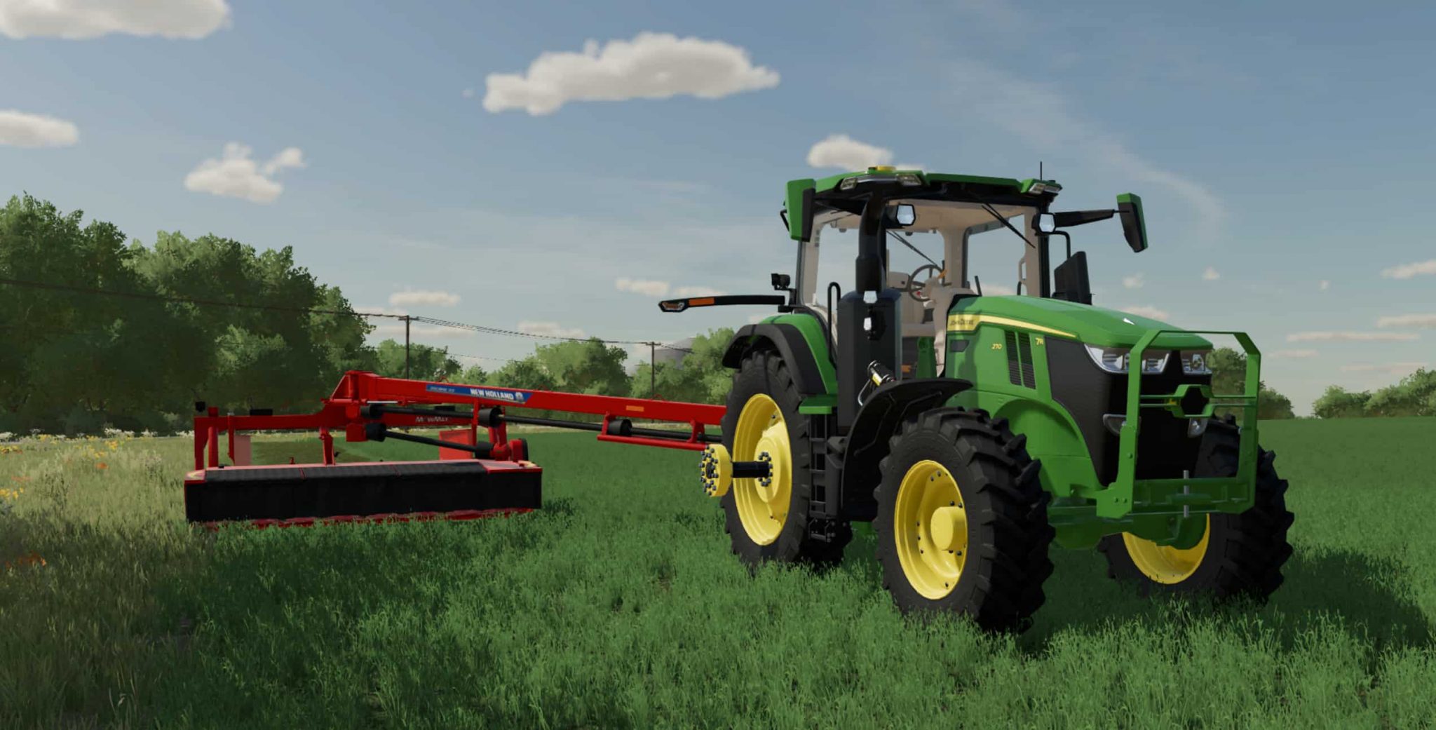 landwirtschafts farming simulator ls fs 22 2022 ls22 fs22 ls2022 fs2022 mods free download farm sim New Holland Discbine 313 1.0