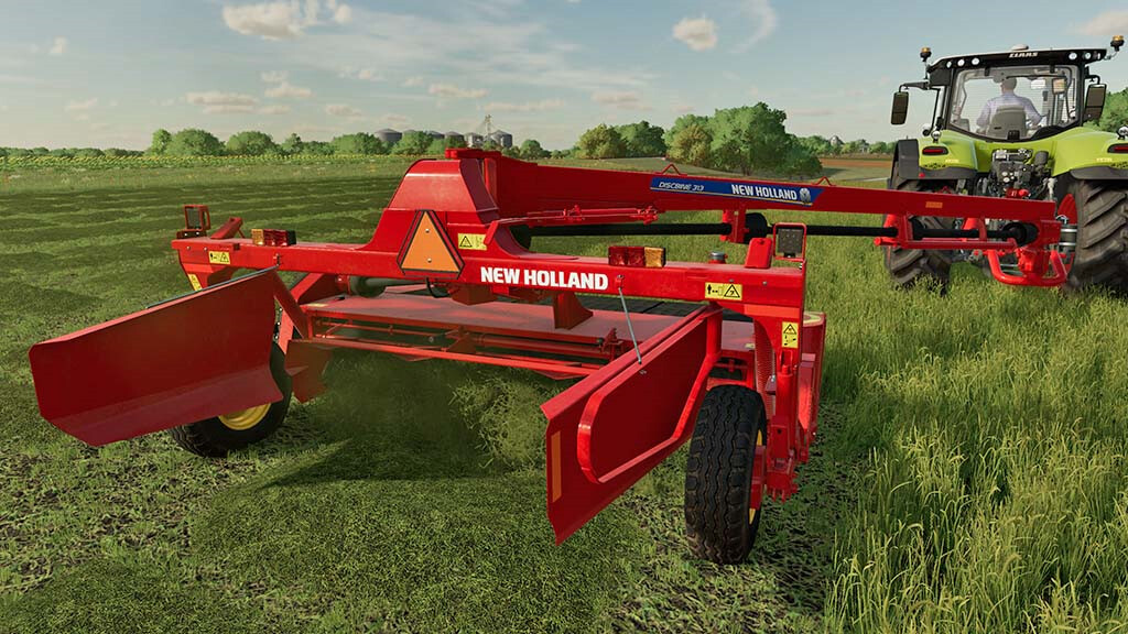 landwirtschafts farming simulator ls fs 22 2022 ls22 fs22 ls2022 fs2022 mods free download farm sim New Holland Discbine 313 1.0.0.0
