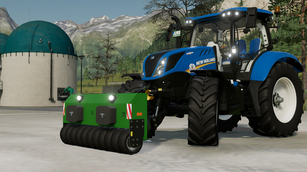 LS22,Anbaugeräte,Silagetechnik,,Silowalzen-Gewicht