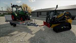 landwirtschafts farming simulator ls fs 22 2022 ls22 fs22 ls2022 fs2022 mods free download farm sim Kompaktlader-Anhänger-Mover 1.0.0.0