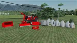 landwirtschafts farming simulator ls fs 22 2022 ls22 fs22 ls2022 fs2022 mods free download farm sim Lizard AGM 600 And BigBags Pack 1.0.0.0