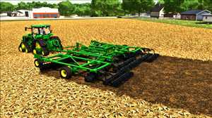 landwirtschafts farming simulator ls fs 22 2022 ls22 fs22 ls2022 fs2022 mods free download farm sim John Deere 2660VT Scheibenegge 33ft 1.0.0.0