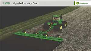 landwirtschafts farming simulator ls fs 22 2022 ls22 fs22 ls2022 fs2022 mods free download farm sim John Deere 2680H High-Performance Disk 1.0.0.0