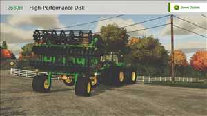 landwirtschafts farming simulator ls fs 22 2022 ls22 fs22 ls2022 fs2022 mods free download farm sim John Deere 2680H High-Performance Disk 1.0.0.0