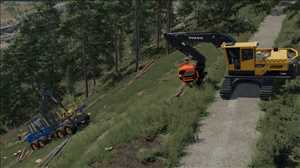landwirtschafts farming simulator ls fs 22 2022 ls22 fs22 ls2022 fs2022 mods free download farm sim Lizard Forestry T20 Seilwinde 1.0.0.0