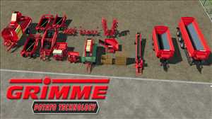 landwirtschafts farming simulator ls fs 22 2022 ls22 fs22 ls2022 fs2022 mods free download farm sim Grimme Pack 1.0.0.0