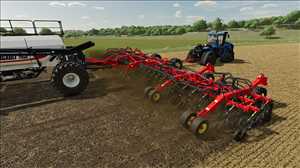 landwirtschafts farming simulator ls fs 22 2022 ls22 fs22 ls2022 fs2022 mods free download farm sim Bourgault 3320-76 Paralink Hoe Drill + 7950 Air Cart 1.0.0.1