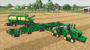 landwirtschafts farming simulator ls fs 22 2022 ls22 fs22 ls2022 fs2022 mods free download farm sim John Deere C850 Air Cart Und P576 Air Hoe Drille 1.0.0.1