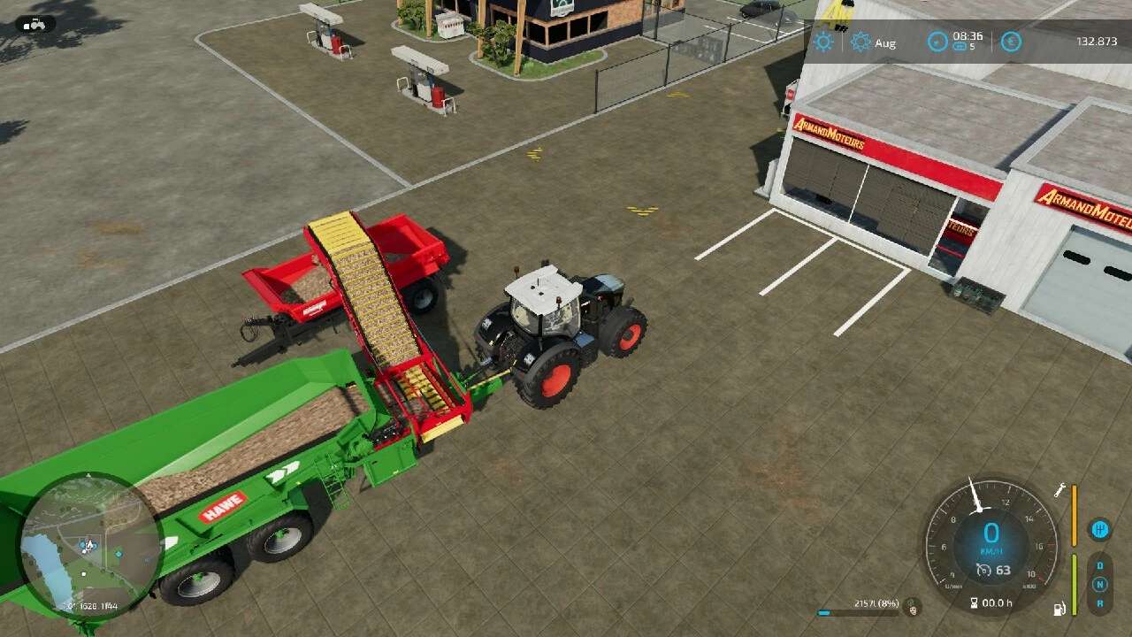LS22,Anhänger,Überladewagen,,KUW 2000 Kartoffeln & Zuckerrüben