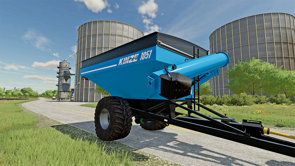 LS22,Anhänger,Überladewagen,,Kinze Wagon Pack