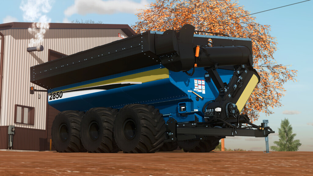 LS22,Anhänger,Überladewagen,,Lizard Field Floater 7 Grain Cart