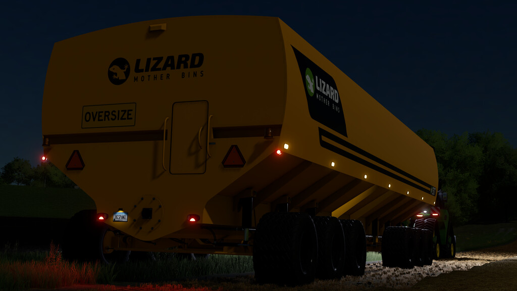 LS22,Anhänger,Überladewagen,,Lizard Mother Bins 150T