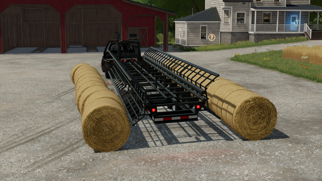 LS22,Anhänger,Ballentransport,,Lizard Haymaster