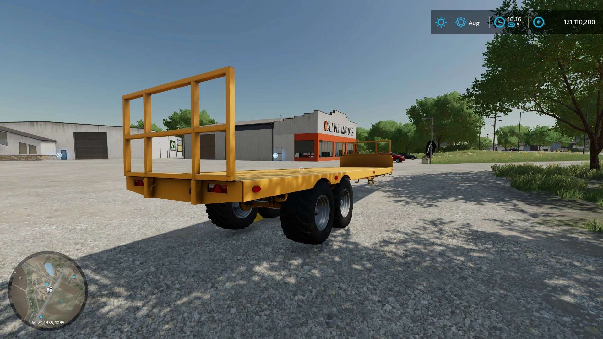 LS22,Anhänger,Ballentransport,,RICHARD WESTERN BTTA 14/32