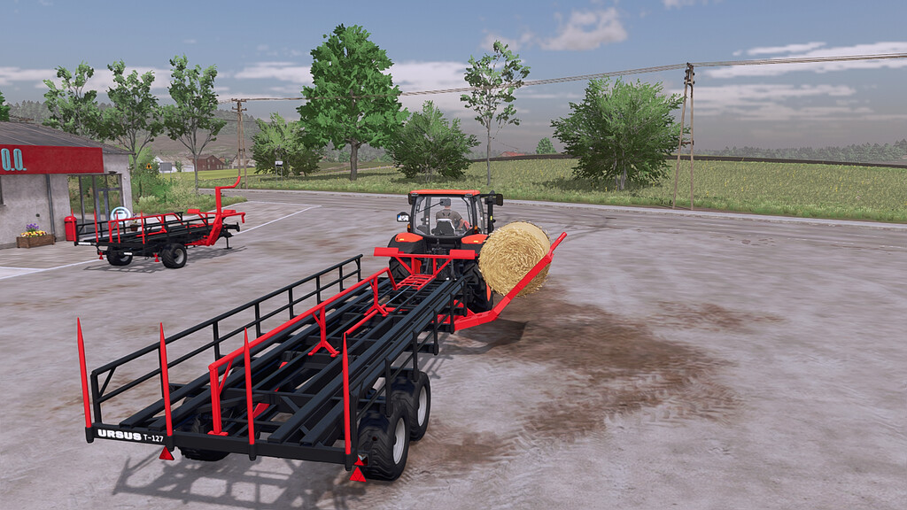 LS22,Anhänger,Ballentransport,,Ursus T-127 And T-127 Plus