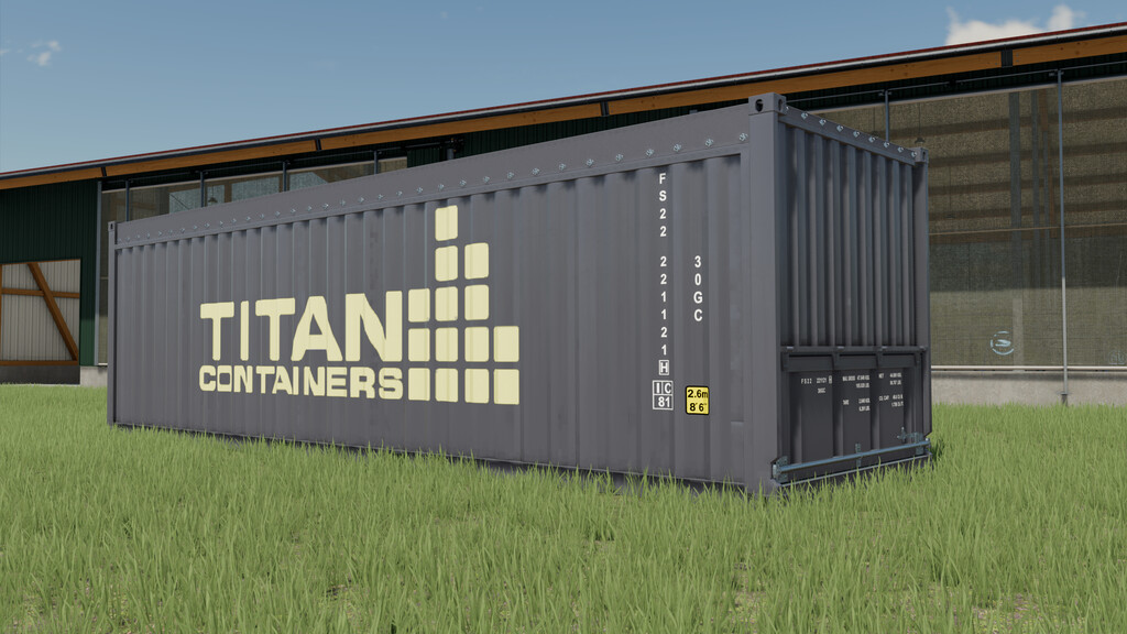 LS22,Anhänger,Container & Mulden,,Titan Getreide-Container