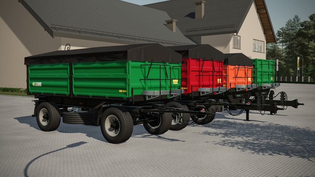 LS22,Anhänger,Drehschemel,,Lizard D Trailer Pack