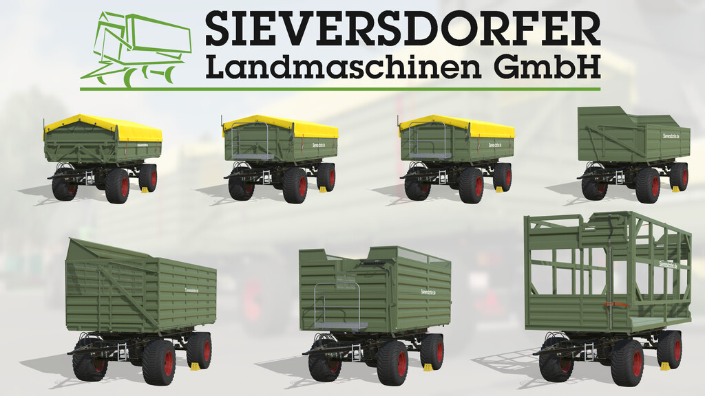 LS22,Anhänger,Drehschemel,,Sieversdorfer Anhänger Pack