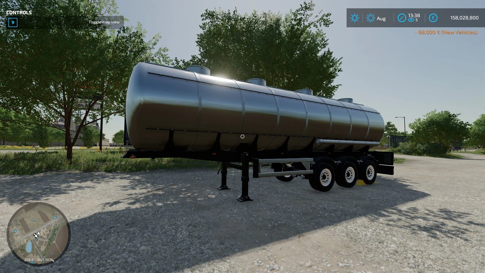 LS22,Anhänger,Flüssigkeitstransport,,Bulk Tanker Colorable