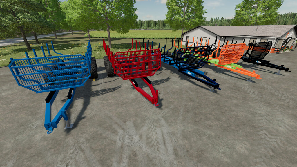 LS22,Anhänger,Forst,,Lizard LT689 Lang Log Trailer