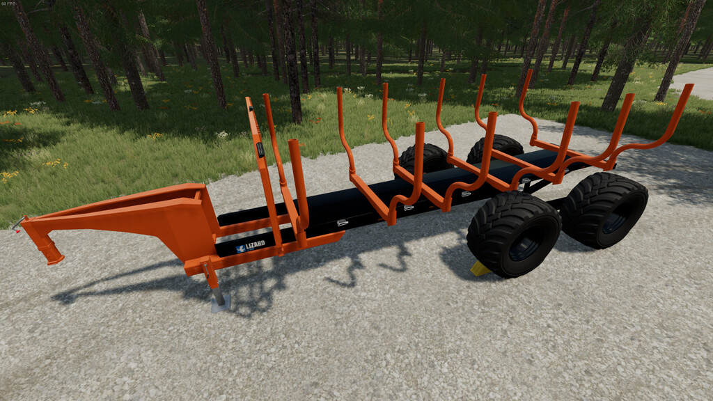 LS22,Anhänger,Forst,,Lizard LT689 Lang Log Trailer
