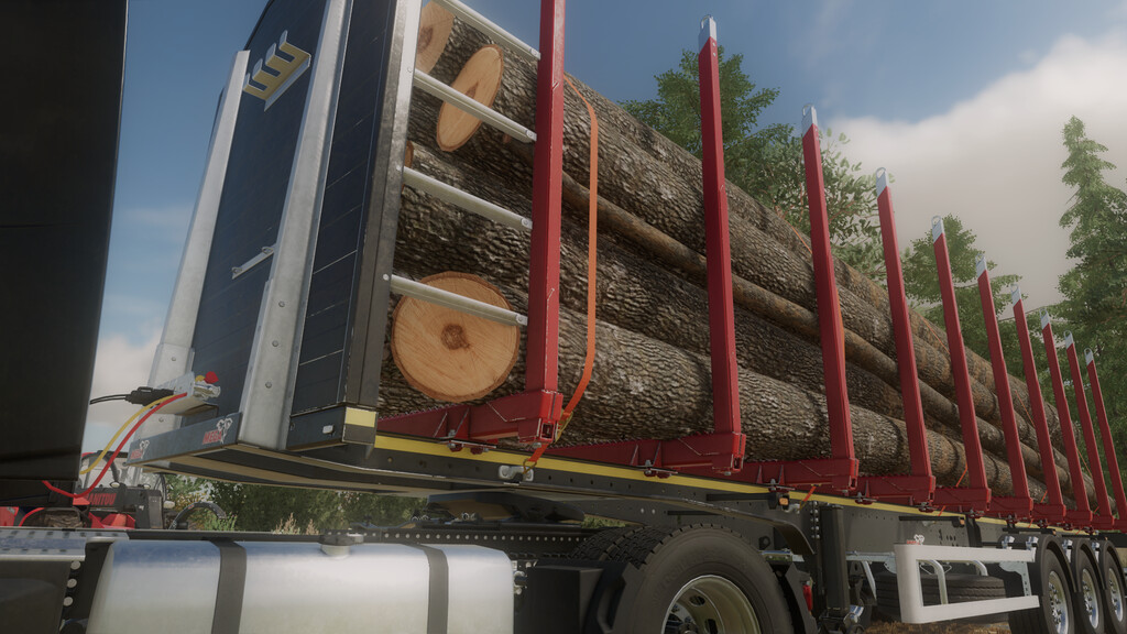 LS22,Anhänger,Forst,,MEGA Timber Long