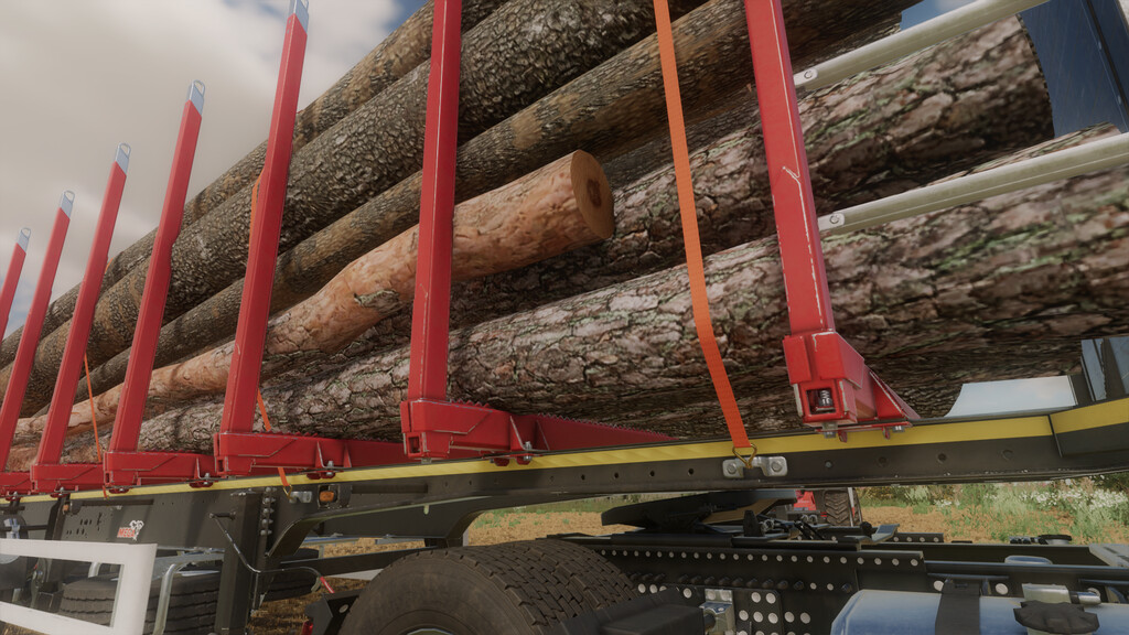 LS22,Anhänger,Forst,,MEGA Timber Long