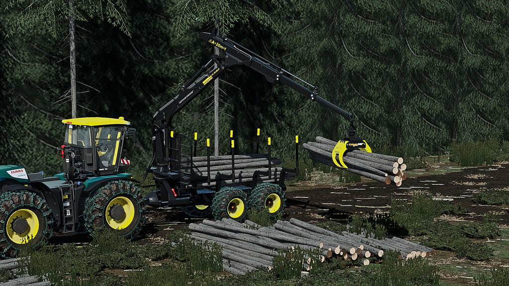 landwirtschafts farming simulator ls fs 22 2022 ls22 fs22 ls2022 fs2022 mods free download farm sim Ponsse Rückezug Anhänger 1.0.1.0