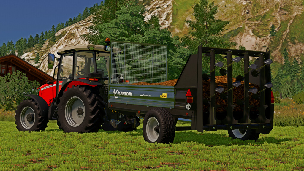 LS22,Anhänger,Miststreuer,,Farmtech Minifex 500