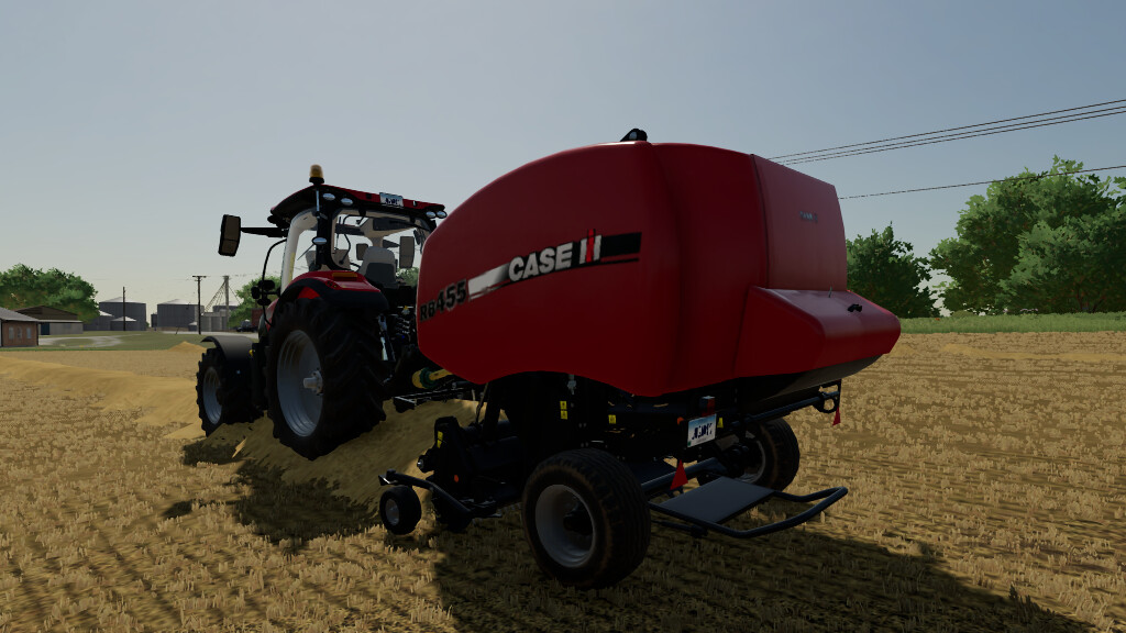 LS22,Anhänger,Pressen,,Case IH RB455/RB465