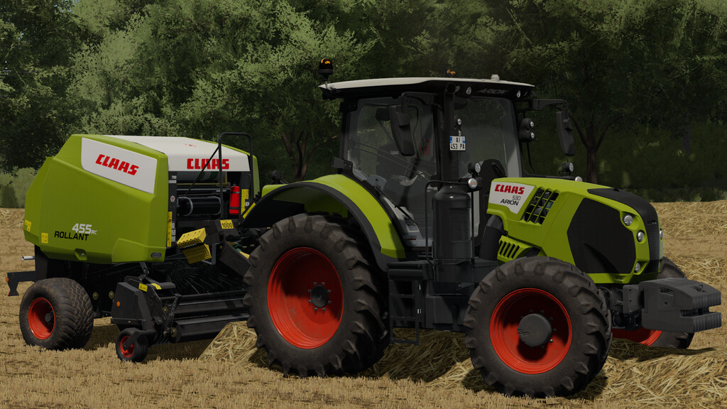 LS22,Anhänger,Pressen,,Claas Rollant 455 RC