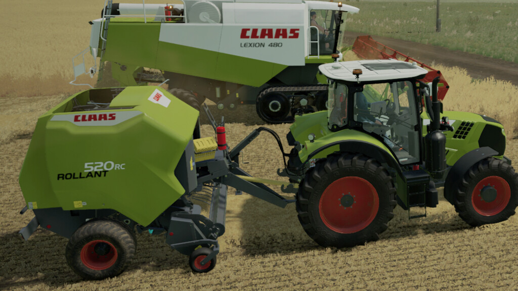 LS22,Anhänger,Pressen,,Claas Rollant 520