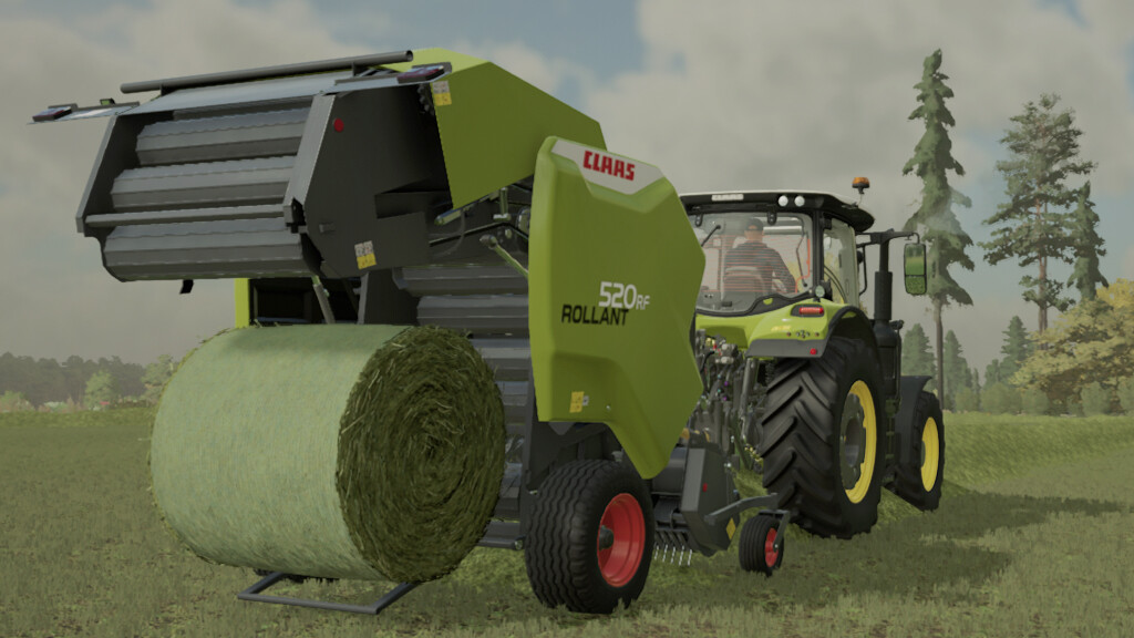 LS22,Anhänger,Pressen,,Claas Rollant 520