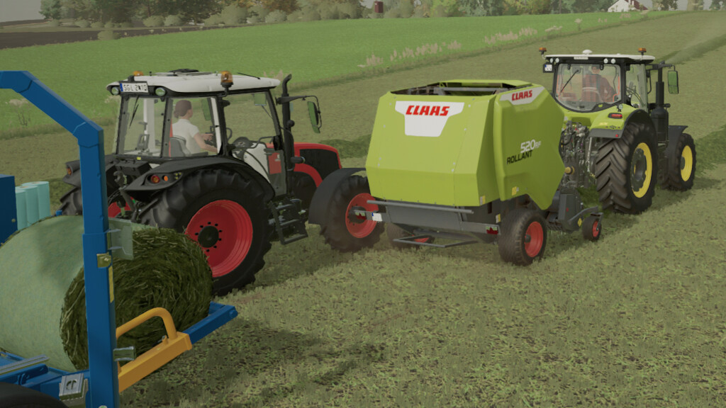 LS22,Anhänger,Pressen,,Claas Rollant 520