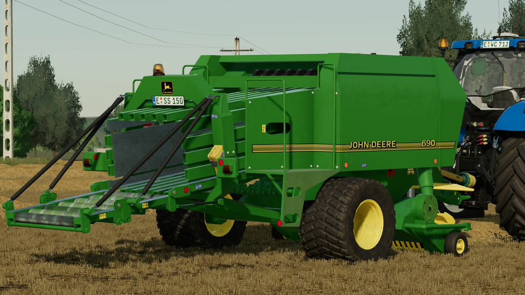 LS22,Anhänger,Pressen,,John Deere Ballenpressen