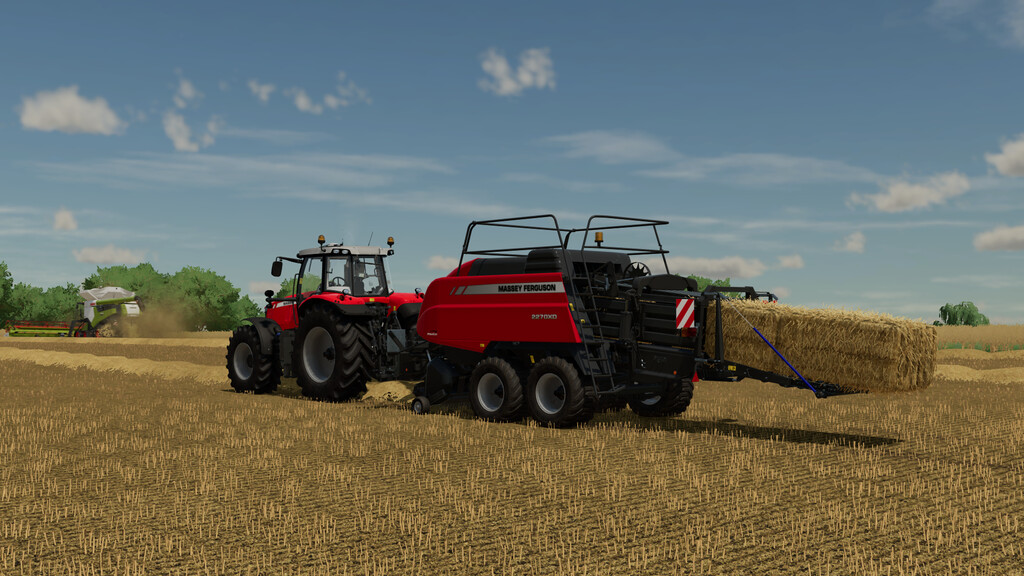 LS22,Anhänger,Pressen,,Massey Ferguson 2270 XD