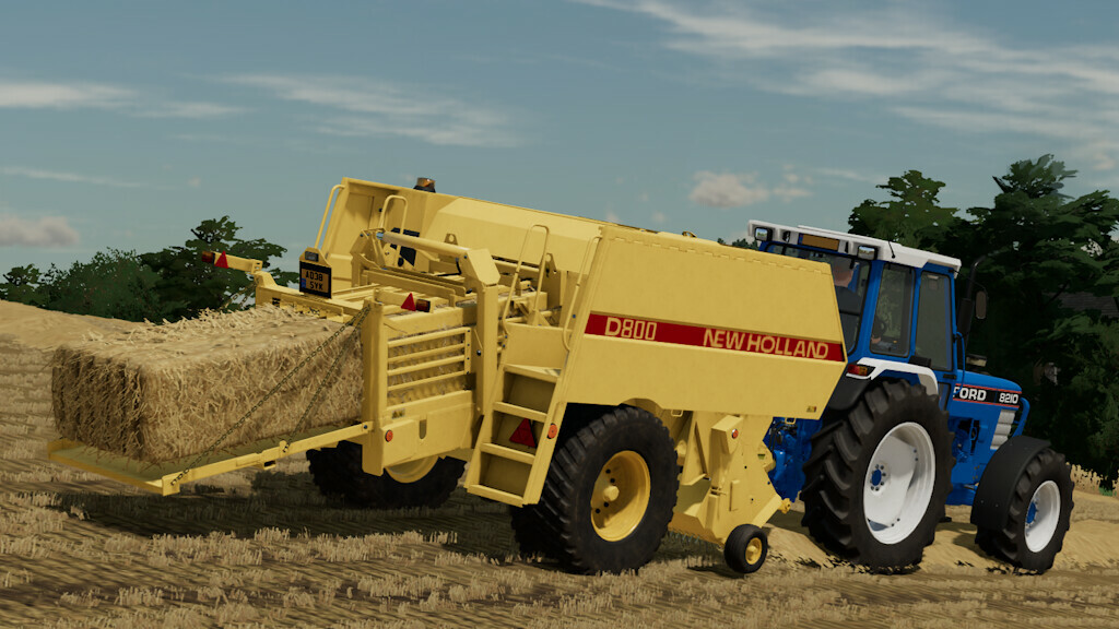 LS22,Anhänger,Pressen,,New Holland D800/D1000 Ballenpressen