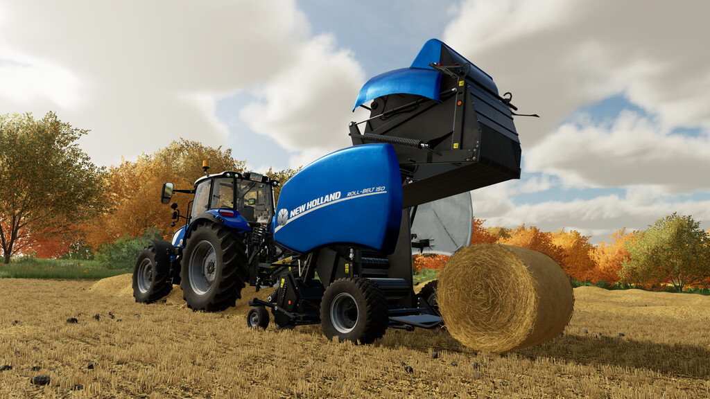 LS22,Anhänger,Pressen,,New Holland Roll-Belt 150