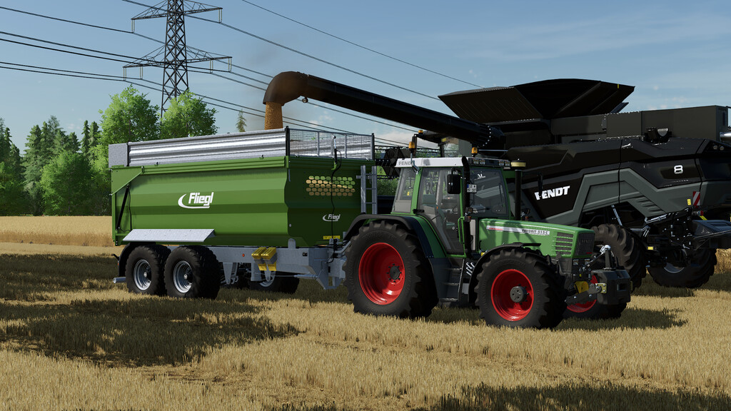 LS22,Anhänger,Tandem,,Fliegl TMK 256