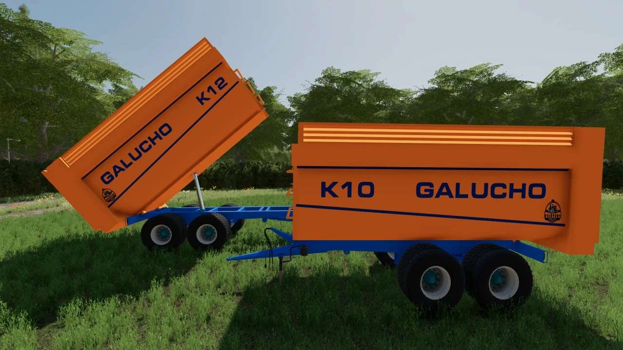 LS22,Anhänger,Tandem,,Galucho K10 &amp; K12