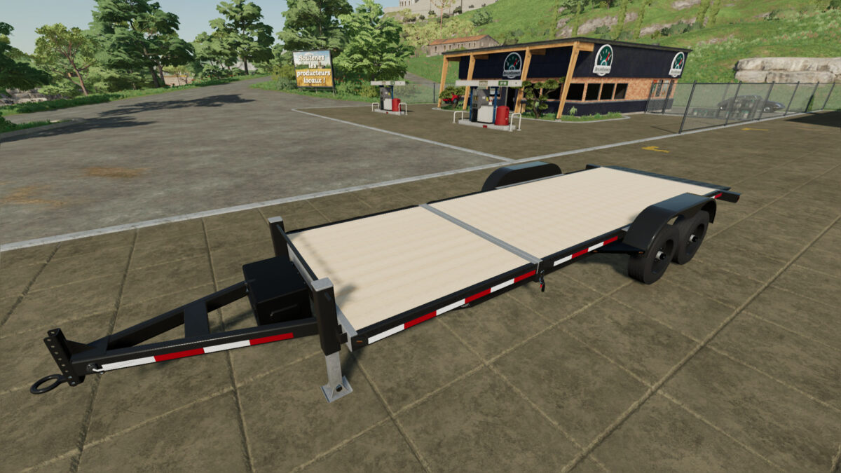 LS22,Anhänger,Tieflader,,Feeling Tilt Deck Trailer