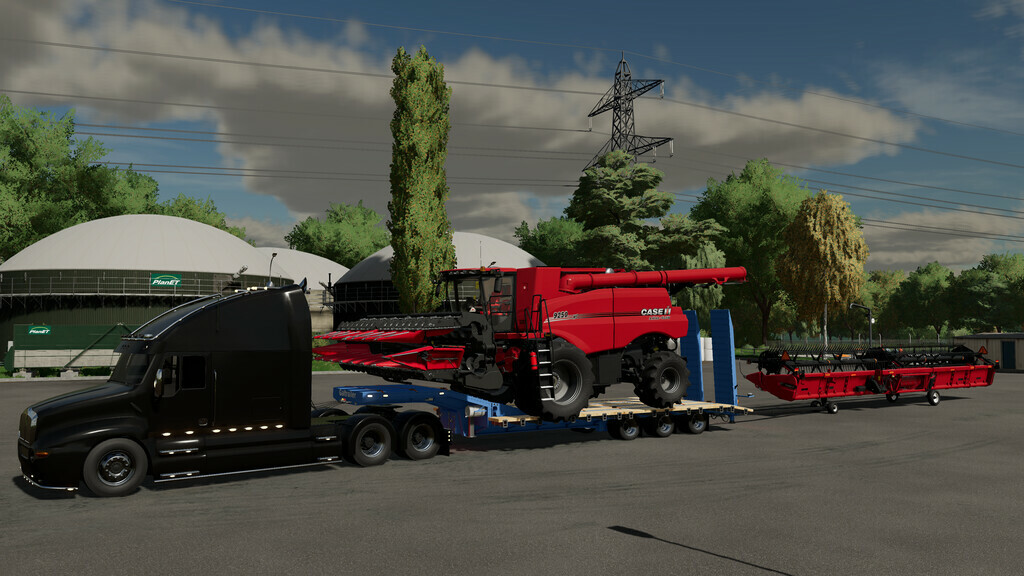 LS22,Anhänger,Tieflader,,Galtrailer Tieflader