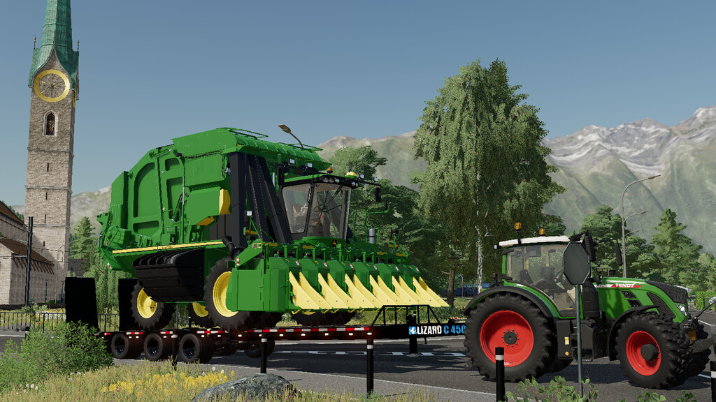 LS22,Anhänger,Tieflader,,Lizard Klasse C 450/455/460 Tieflader