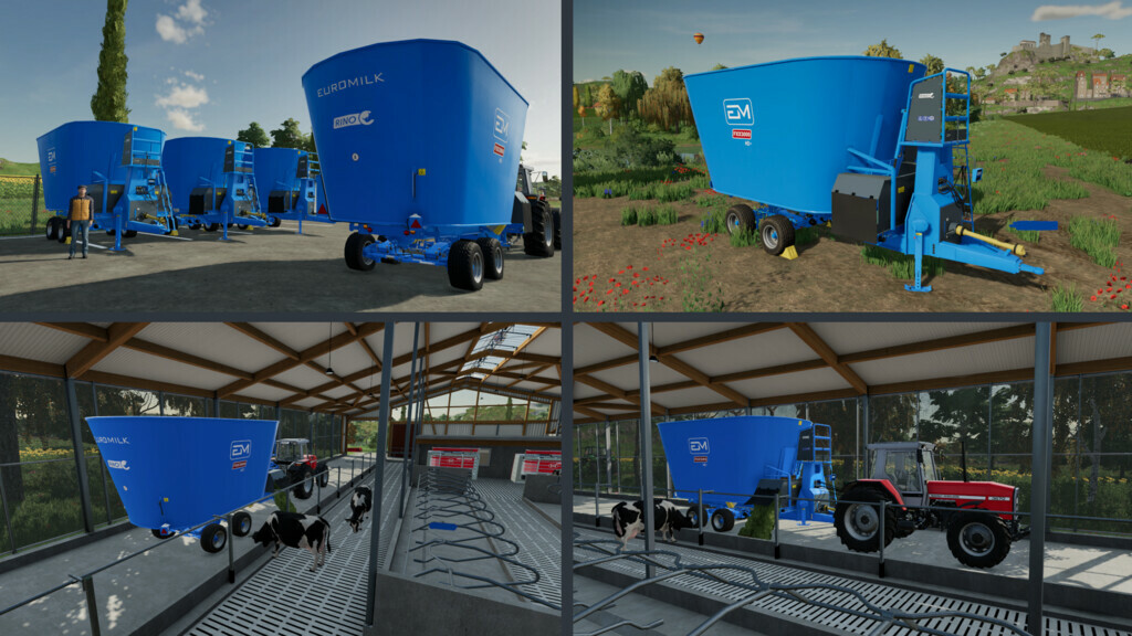 LS22,Anhänger,Tierfutter,,EuroMilk Forage Wagons Pack