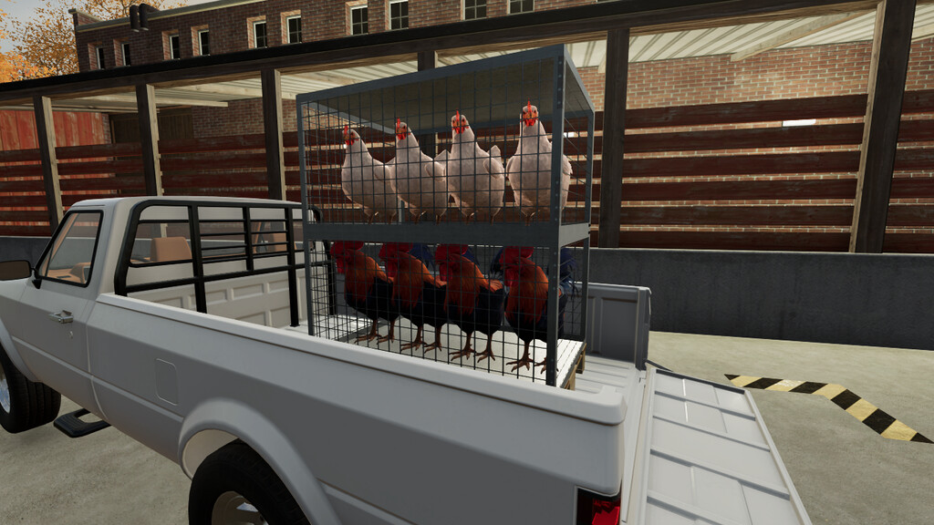 LS22,Anhänger,Tiertransport,,Transportkiste Für Hühner